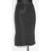 Idaida negra flowery skirt